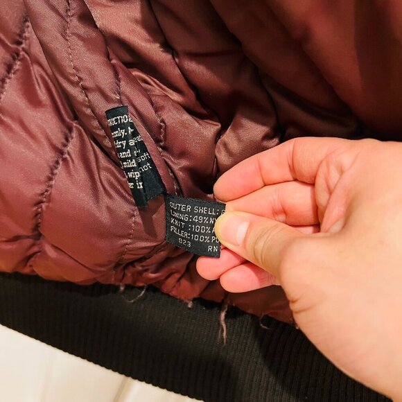 Vintage Distressed Members Only Leather Jacket Size 42 Large - Picture 12 of 16